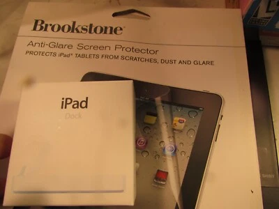 Brookstone Bluetooth Keyboard Pro, Anti Glare screen, iPad dock MC360ZAA - Image 1 of 4