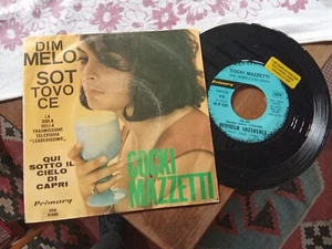 COCKI MAZZETTI "DIMMELO SOUSVOCE" TV ACRONYM ITALY’63 PROMOTIONAL - Picture 1 of 2