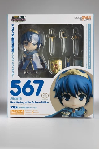 Nendoroid 567 Marth New Mystery of the Emblem Edition Good Smile COMPLETE U.S Cover