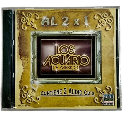 LOS ACUARIO DE MEXICO AL 2X1 (CD, 2008, Mar International Records) Nuevo Sellado - Image 1 of 2