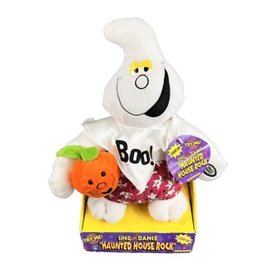 Dan Dee Animated Singing Ghost Sing Haunted House Rock Lights up and Shakes - Picture 1 of 8