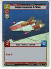 Star Wars Unlimited Foil Hyperspace Card #404 Green Squadron A Wing