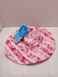 I Play Bucket Sun Hat 9-18 Months Pink New With Tags - Picture 1 of 5