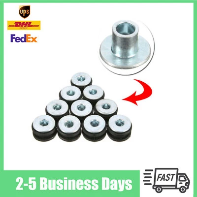 10Pcs For Honda Yamaha Suzuki Kawasaki Fairing Motorcycle Rubber Grommets Bolt - Image 1 of 4