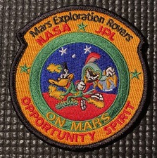 NASA JPL PATCH - MARS EXPLORATION ROVERS -MARVIN MARTIAN-DUCK DODGERS - 3.5”