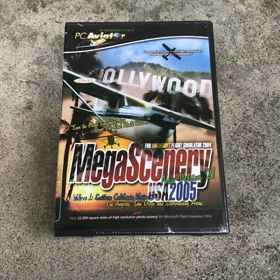 Sealed PC Aviator MegaScenery USA 2005 Vol. 1 Southern California Flight - Image 1 of 4