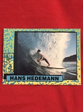 RARE HANS HEDEMANN ASTROBOYZ 1987 FREE STYLE USA SURF CARDZ VINTAGE TRADING CARD