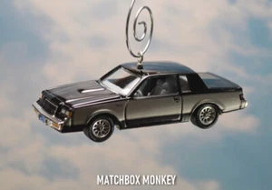 1987 Buick Regal T-Type Custom Christmas Tree Ornament 80s Luxury Adorno 1/64 - Picture 1 of 11