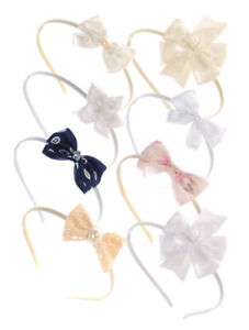Stirnband Kopfband Dekor Blumen Baby Chiffonblume  Band Lafairy 
