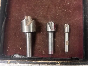 MACHINIST DrAa  TOOLS LATHE  MILL Lot of Corner Rounding Radius End Mills - Picture 1 of 3