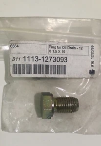 BMW OEM OIL DRAIN PLUG  11 13 1 273 093 Fits E21 E23 E24 E36 E39 E46 E53 Z4 Z3 - Bild 1 von 6