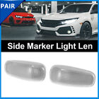 2 Front Side Marker Light Lens w/o Bulbs For Dodge Sprinter 2500 3500 2003-2006