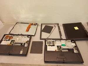 Dell Optiplex C640 C600 Parts lot covers, screen, cases, bezel, lid, palm rest - Picture 1 of 7