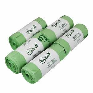 125 x Bioliner 50 Litre Compostable Swing Bin/Caddy Liners – 5 Rolls - Picture 1 of 5