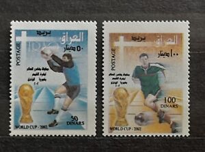 Iraq 2002 Football World Cup 2 Value MNH 6FM133