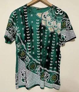 Brand New Green IndiaBrasil Ohm/Boho/Mandala T-Shirt Unisex Small - Picture 1 of 5