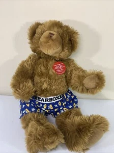 Build A Bear 2001 Collectibears Centennial Series Teddy Bear Plush With Boxers - Picture 1 of 4