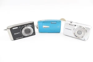 Digital Compact Cameras Working Inc Sony, Fujifilm & Samsung x 3 - Picture 1 of 6