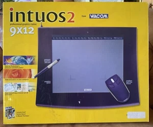 intuos2 von WACOM Professional Grafiktablett 9x12 mit Pen Tools 4D Maus *Neu - Bild 1 von 12