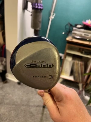 Ben sayers C-300 forged 3 wood with graphite L flex shaft - Image 1 of 4