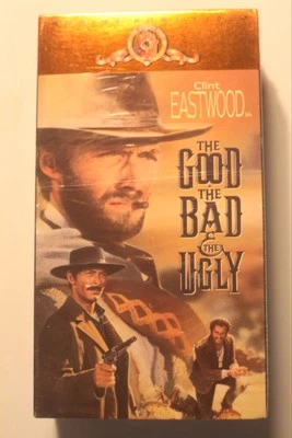Clint Eastwood Good the Bad and the Ugly 1998 VHS 2-Tape Set Sealed - Image 1 of 4