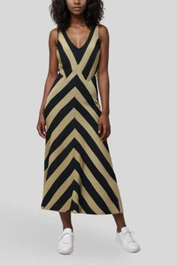 Vestido para mujer Sass & Bide Post Moderno Love cuello en V sin mangas talla XS - Imagen 1 de 12