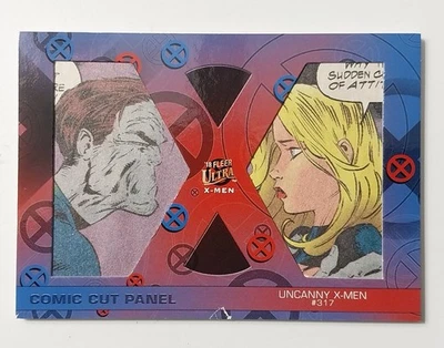 2018 Fleer Ultra X-Men Dual Panel Comic Cut DC-UX317 Uncanny #317 /34 - Image 1 of 3