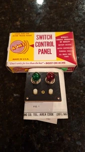 Vintage Acme Switch/turnout Control Panel - Picture 1 of 7