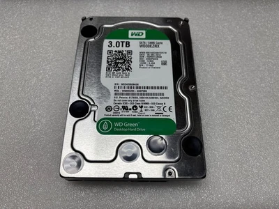 Western Green 3TB 5400RPM 64MB SATA 3.5" Hard Drive WD30EZRX - Image 1 of 2