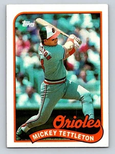1989 Topps #521 Mickey Tettleton Baltimore Orioles - Picture 1 of 2