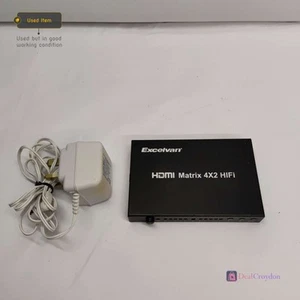 EXCELVAN HDMI MATRIX 4X2 HIFI HDMI SPLITTER - Picture 1 of 6