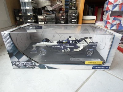 Williams Bmw FW27 Nick Heidfeld #8 2005 1/18 Hotwheels Mattel F1 Formula 1 - Immagine 1 di 4