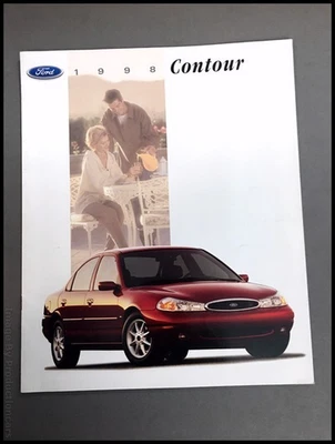 1998 Ford Contour 16-page Vintage Car Sales Brochure Catalog — 第 1/4 张图片