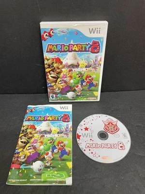 Mario Party 8 (Nintendo Wii, 2006) CIB Complete W/Manual Tested Working 100% - Image 1 of 4