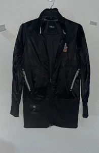 Vintage Disney Sport Tennis Mickey Jacke Damen XL schwarz Full Zip Korea - Bild 1 von 6
