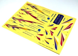 Hirobo RC Model S.R.B Quark 0302-030 Helicopter Decal DE685 - Picture 1 of 2