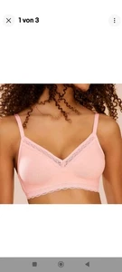 Marken Soft-BH ohne Bügel, Damen, Rosefarben 100 E - Bild 1 von 4