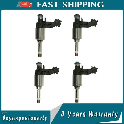 4 inyectores de combustible para Lincoln MKT MKZ 2,0 L 2013-2016 MKC 2,0 L turbo 2015 2016 Foto 1 de 4