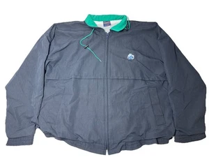 UNC Chapel Hill Tarheels Mens Hilton Y2K Vintage Windbreaker Jacket Lined XL USA - Picture 1 of 12