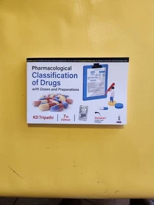 Pharmacological Classification Of Drugs With Doses And Preparations 7 Revised... - Bild 1 von 4