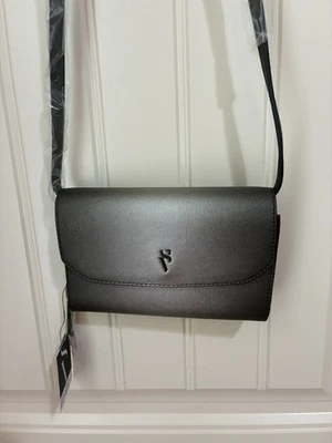 Bolso Bandolera Simply Vera Wang Mini Sobre - Negro Gris Ombre - Nuevo Foto 1 de 4