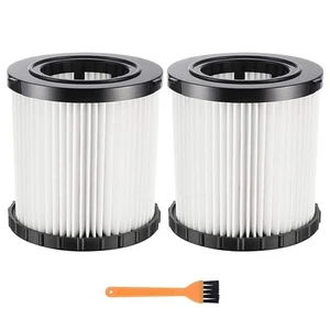 2 Pack DCV5801H Wet/Dry Vacuum HEPA Replacement Filter Compatible with DeWalt... - Picture 1 of 7