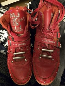 Scarpe Michael Jackson Red LA Gear - Foto 1 di 4