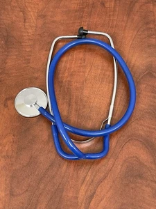 Tycos Color Coded Nurses Stethoscope Single Head Misty Blue - Picture 1 of 11