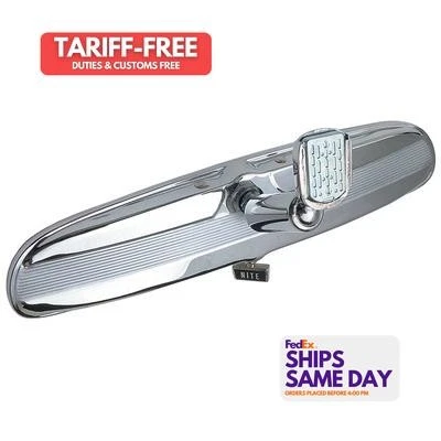 Trans-Dapt 6975, One Day / Night Mirror Plastic Chrome Performance Racing Parts - Image 1 of 4