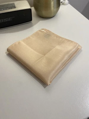 L.A. Smith Pocket Square - Cream - Image 1 of 4