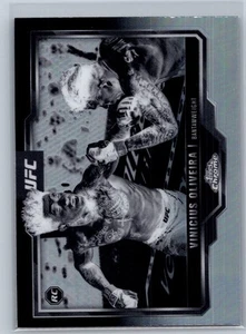 2025 Topps Chrome UFC Negative Refractor #9 Vinicius Olivera RC - Picture 1 of 2