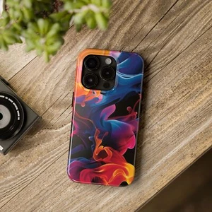 Liquid Shape Themed Cool Phone Case for iPhone 16 15 14 13 12 11 X 8 iPhone Case - Picture 1 of 72