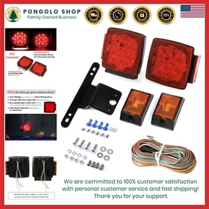 LED Trailer Tail Light Kit - 7 Functions, Submersible Design for Maximum Safety - Picture 1 of 8