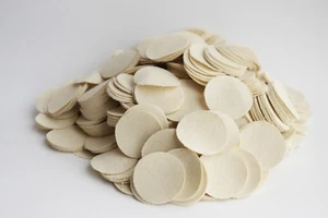 50-59 CAL 1 5/16" ROUND .020" THICK DRY SHOOTING PATCHES / QTY. 1000 / EMSS5201T - Picture 1 of 6